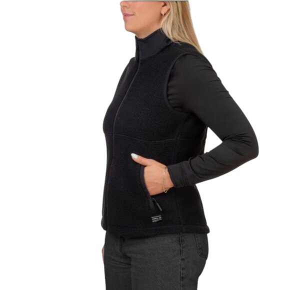 NEW O'Neill High Pile Vest | Black - Picture 2 of 7